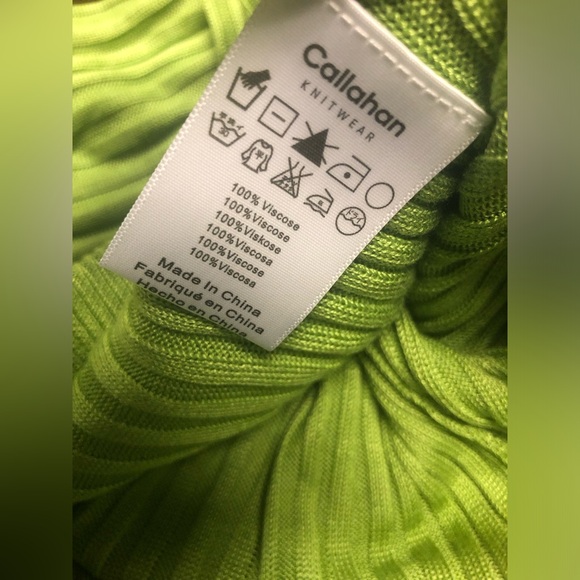 NWT Callahan Elodie Ribbed Flared Pants in Basil - Size M - Picture 6 of 7